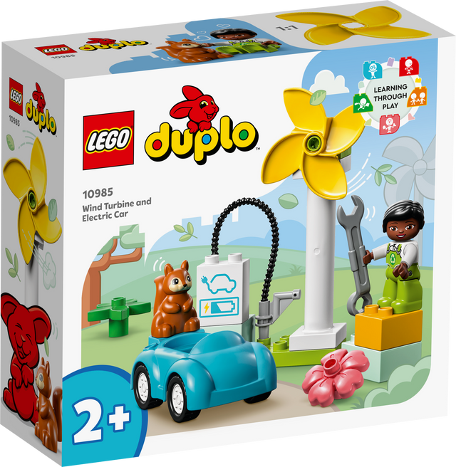 LEGO DUPLO Wind Turbine and Electric Car 10985L