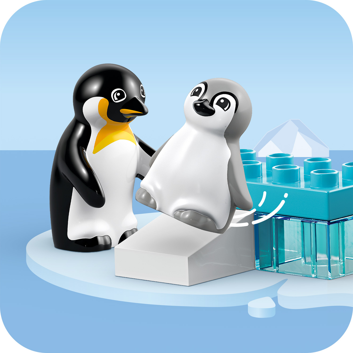 LEGO DUPLO Wild Animal Families: Penguins & Lions 10442L