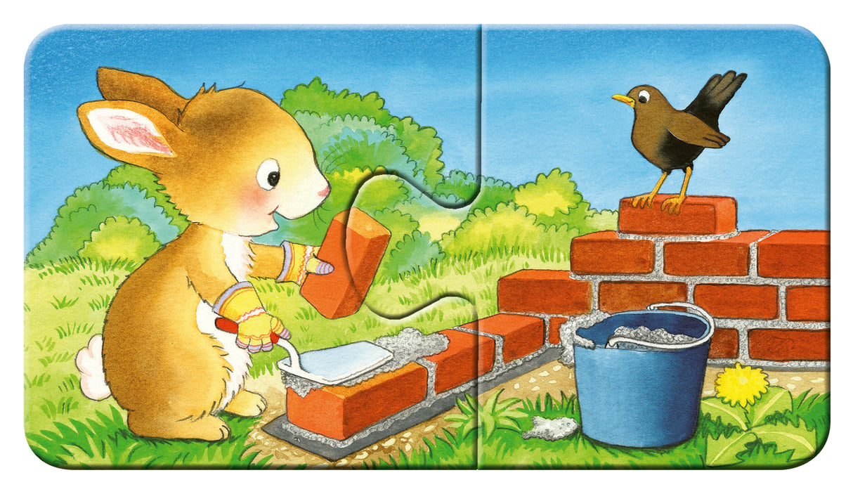Ravensburger My First Puzzle 9x2 pc Construction 030743V