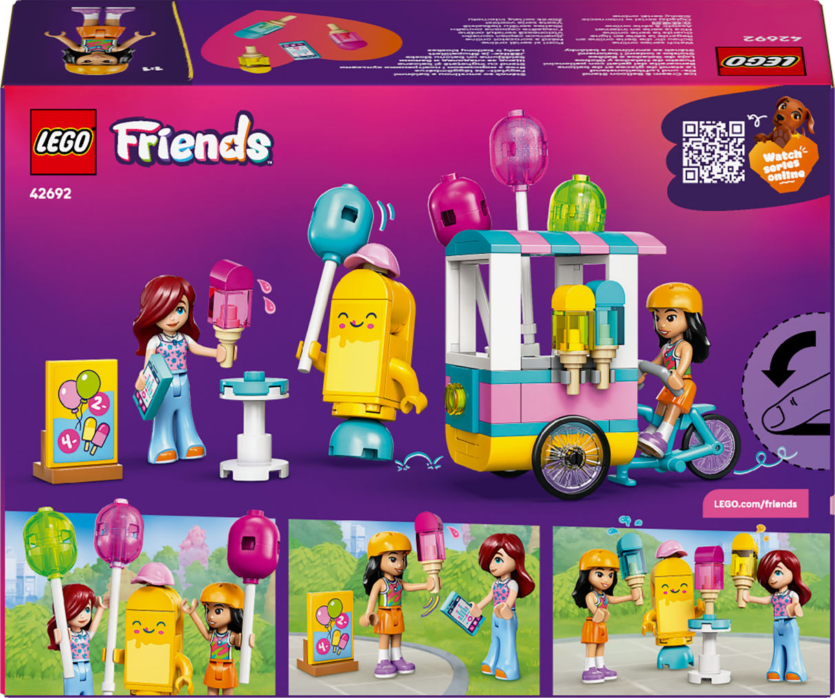 LEGO Friends Ice Cream & Balloon Stand 42692L