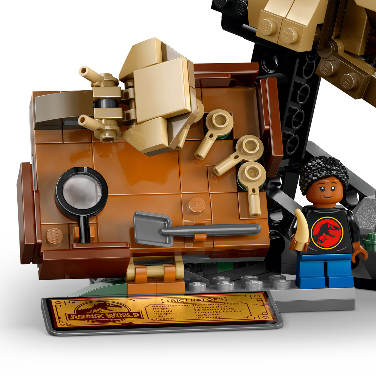LEGO Jurassic World Dinosaur Fossils: Triceratops Skull 76969L