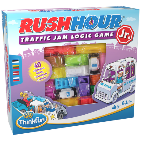 ThinkFun Board Game Rush Hour Jr. 76522F