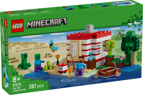 LEGO Minecraft The TNT Jungle House 21275L