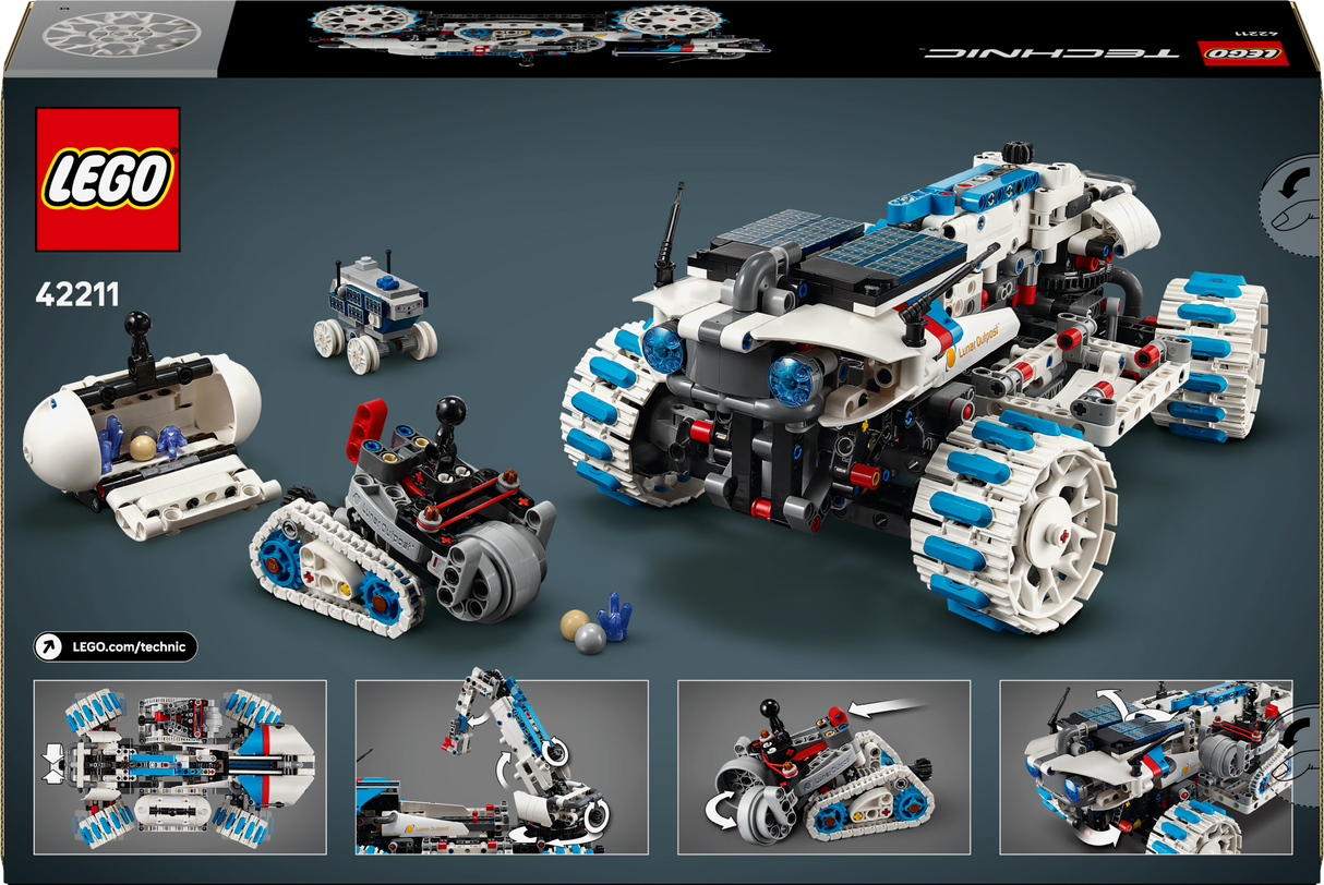 LEGO Technic Lunar Outpost Moon Rover Space Vehicle 42211L