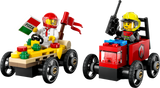 LEGO City Pizza vs. Fire Truck Race Car Pack 60458L