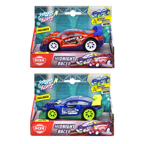 Dickie Toys Midnight Racer, 2-asst. 203762005B