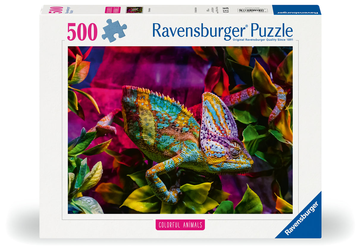 Ravensburger Puzzle 500 pc Chameleon 12001333V