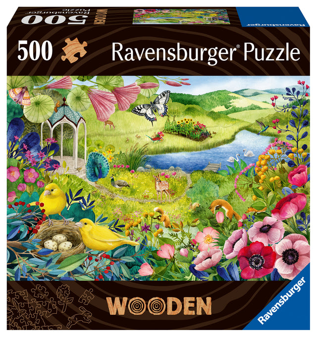 Ravensburger Wooden Puzzle 500 pc Wonderful Nature 175130V