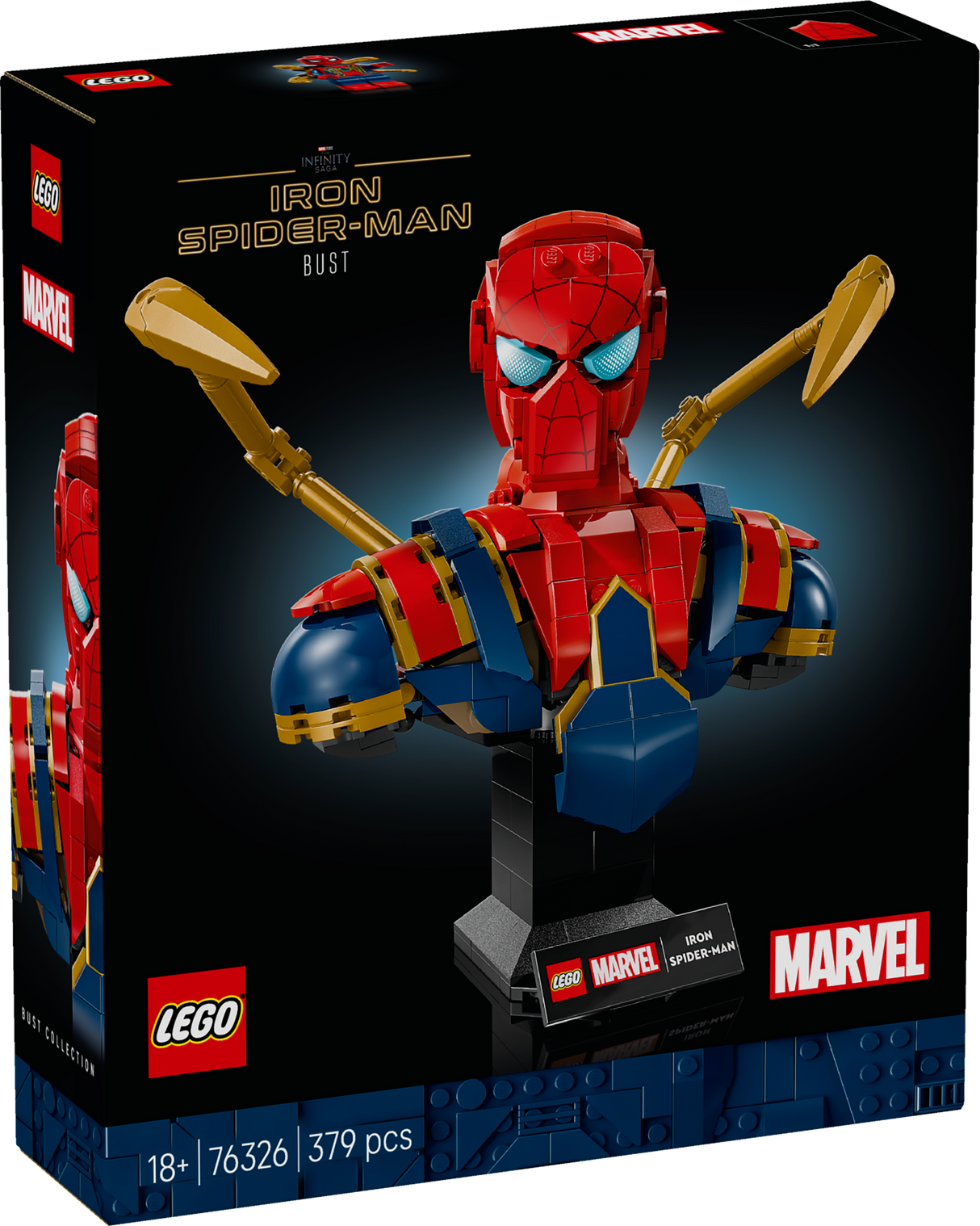 LEGO Super Heroes Iron Spider-Man Bust 76326L