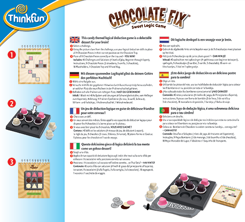 ThinkFun Logic Game Chocolate Fix 76330F
