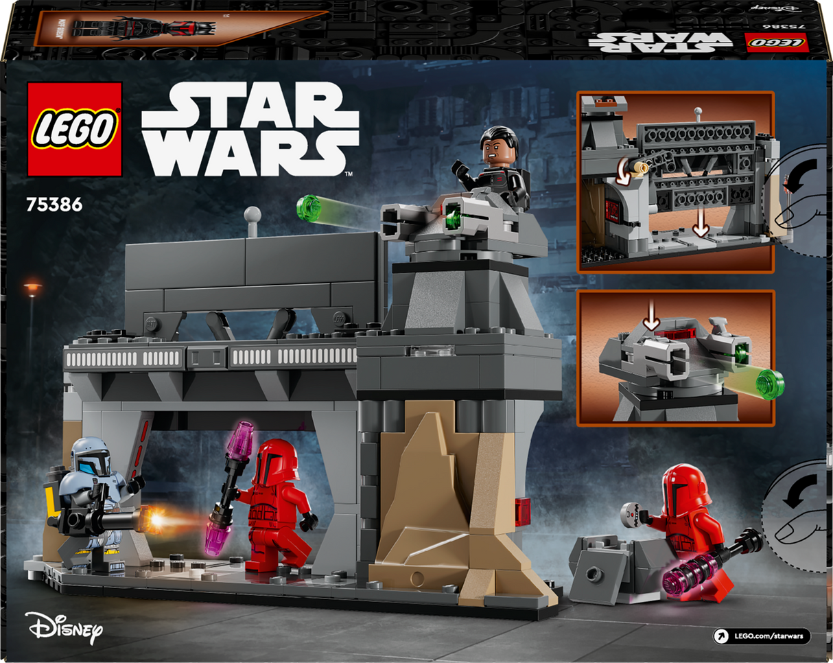 LEGO Star Wars Paz Vizsla and Moff Gideon Battle 75386L