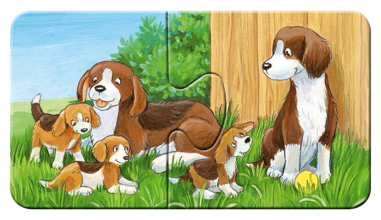 Ravensburger My First Puzzle 9x2 pc Farm Animals 050727V
