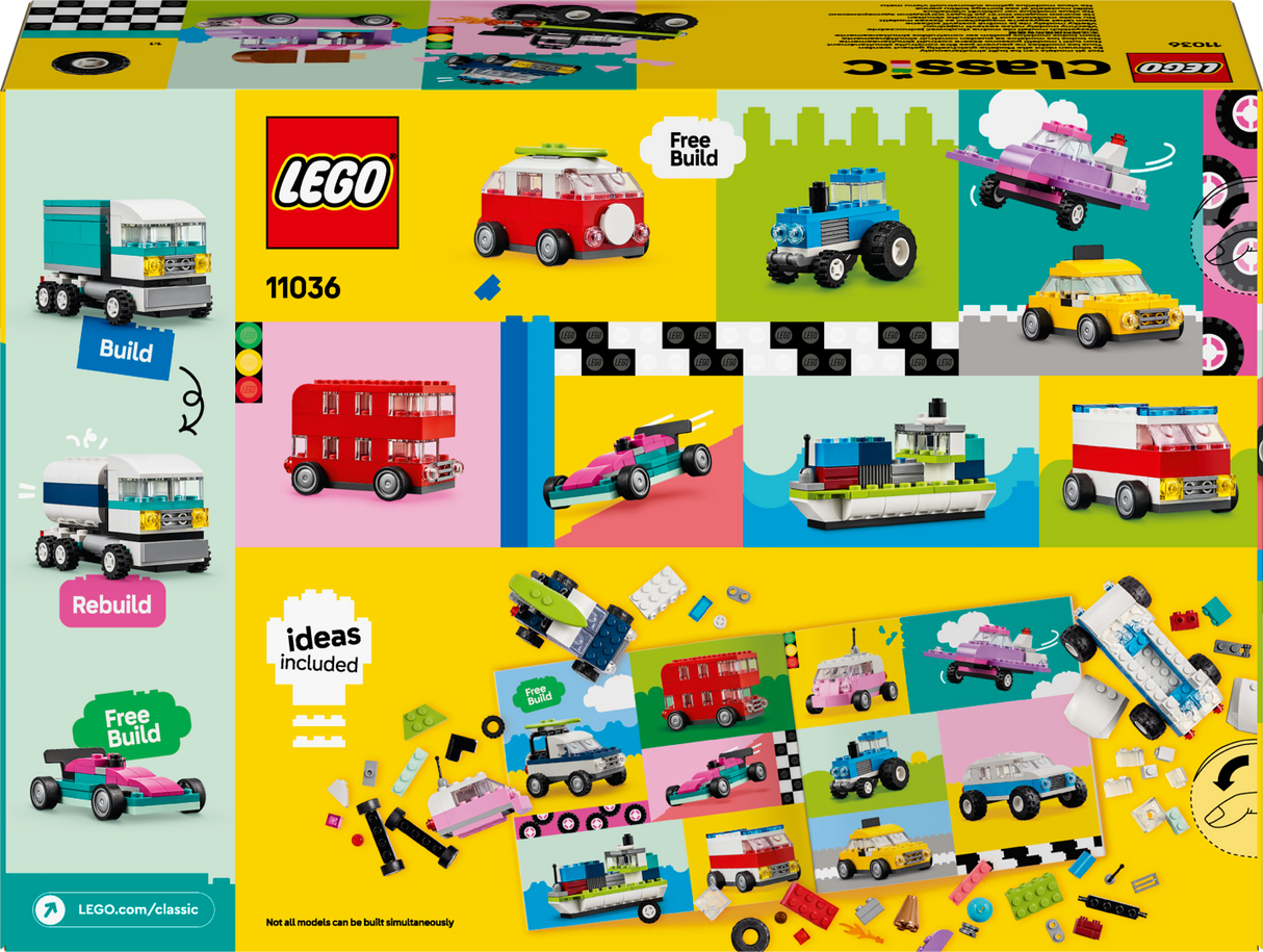 LEGO Classic Creative Vehicles 11036L