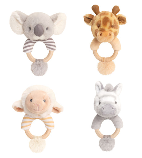 Keel Toys Soft Baby Rattle 14 cm SE6904K