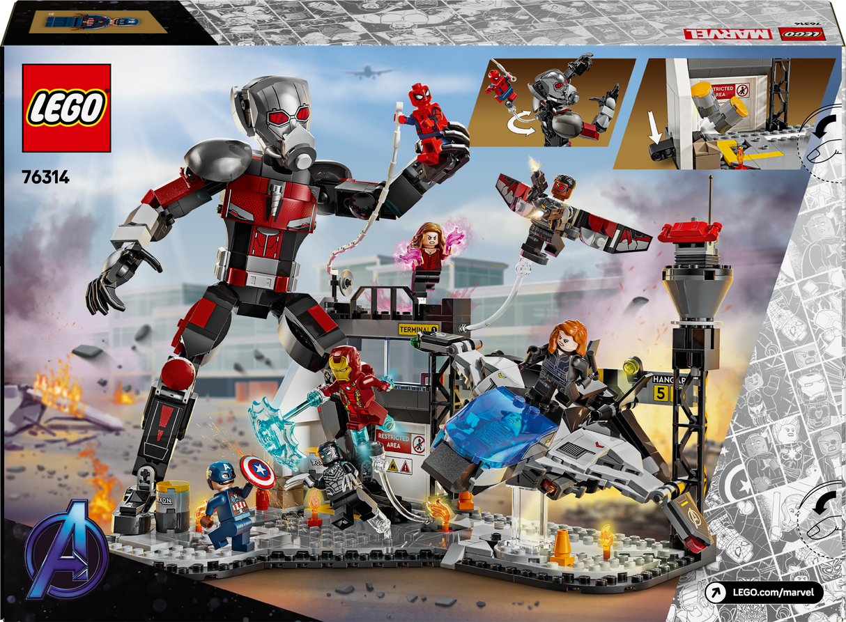 LEGO Super Heroes Captain America: Civil War Action Battle 76314L