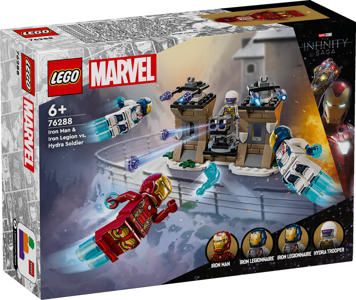 LEGO Super Heroes Iron Man & Iron Legion vs. Hydra Soldier 76288L