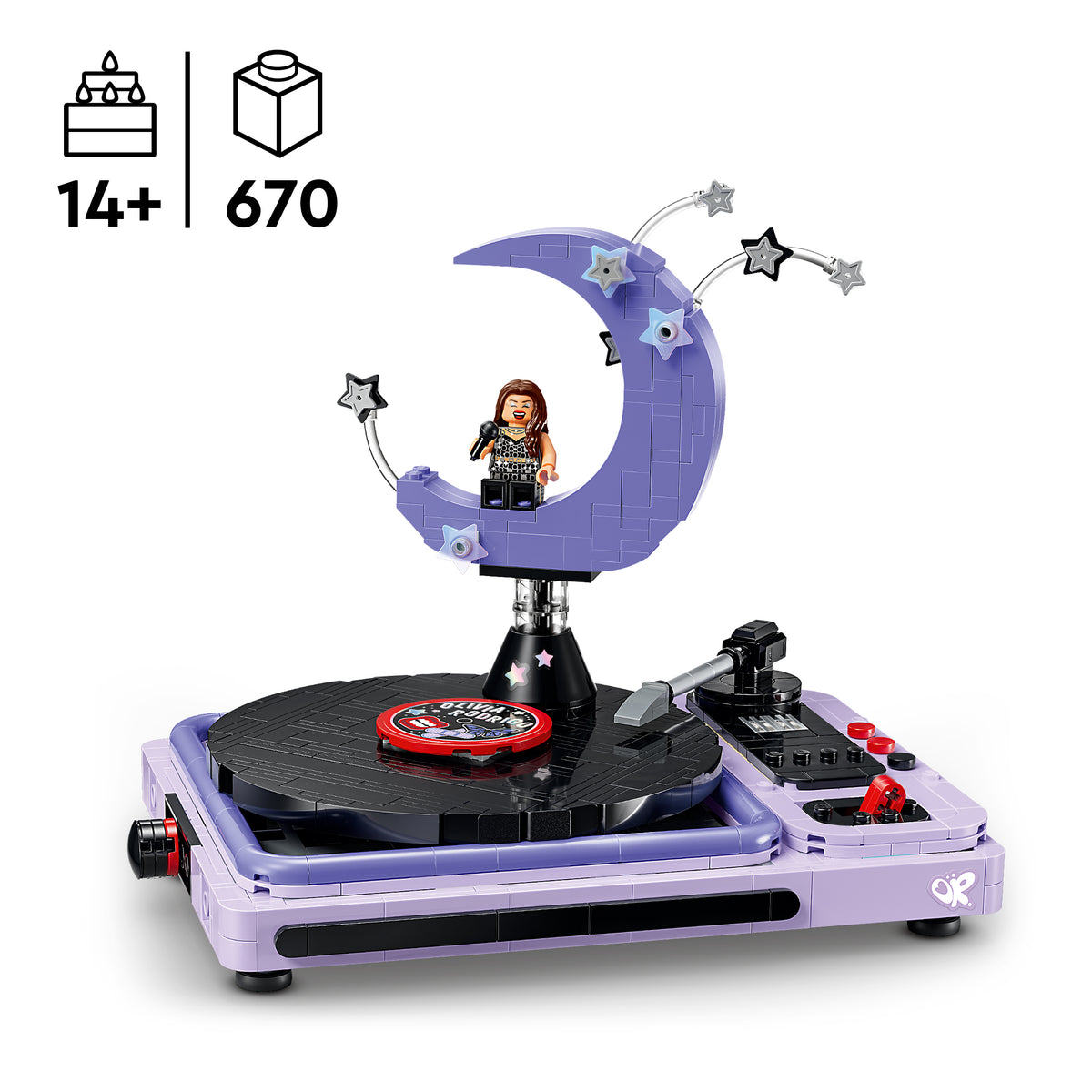 LEGO Editions Olivia Rodrigo’s Concert Moon 43029L