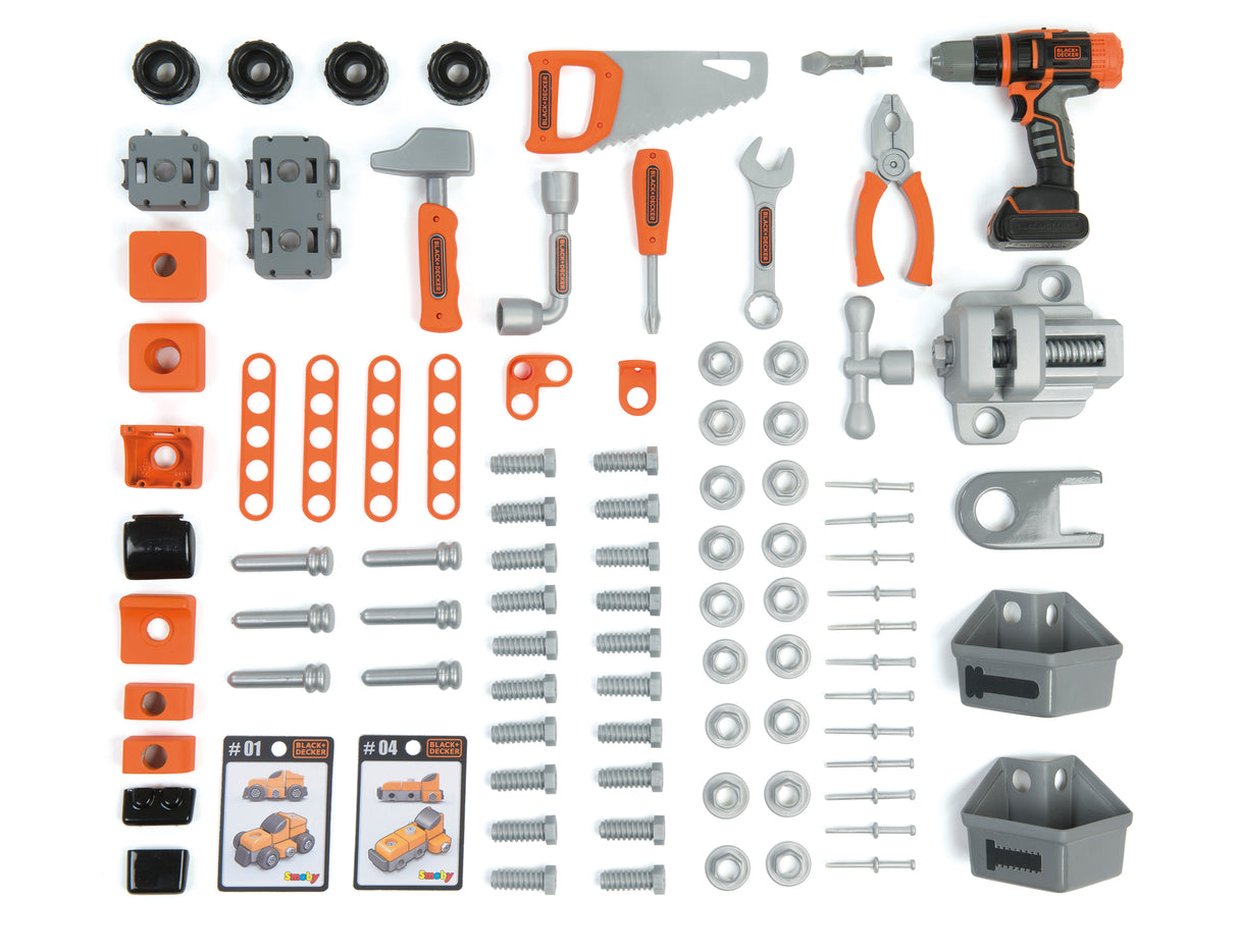 Smoby B&D Bricolo Center Workbench 92 Pc 360727S