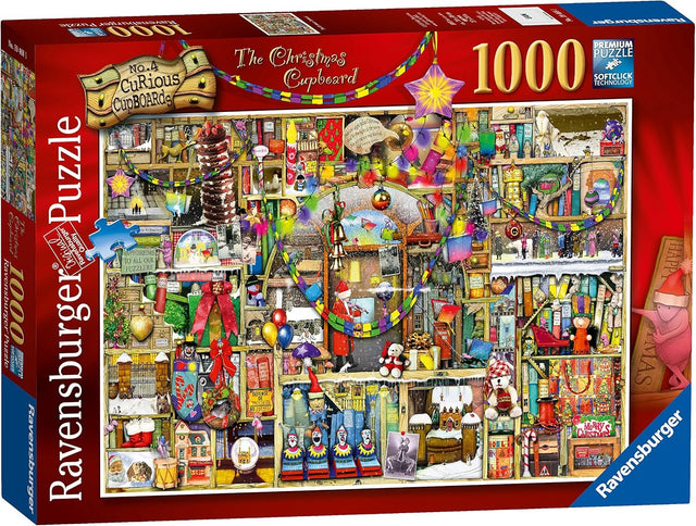 Ravensburger Puzzle 1000 Pieces: Christmas Cupboard 12000303V