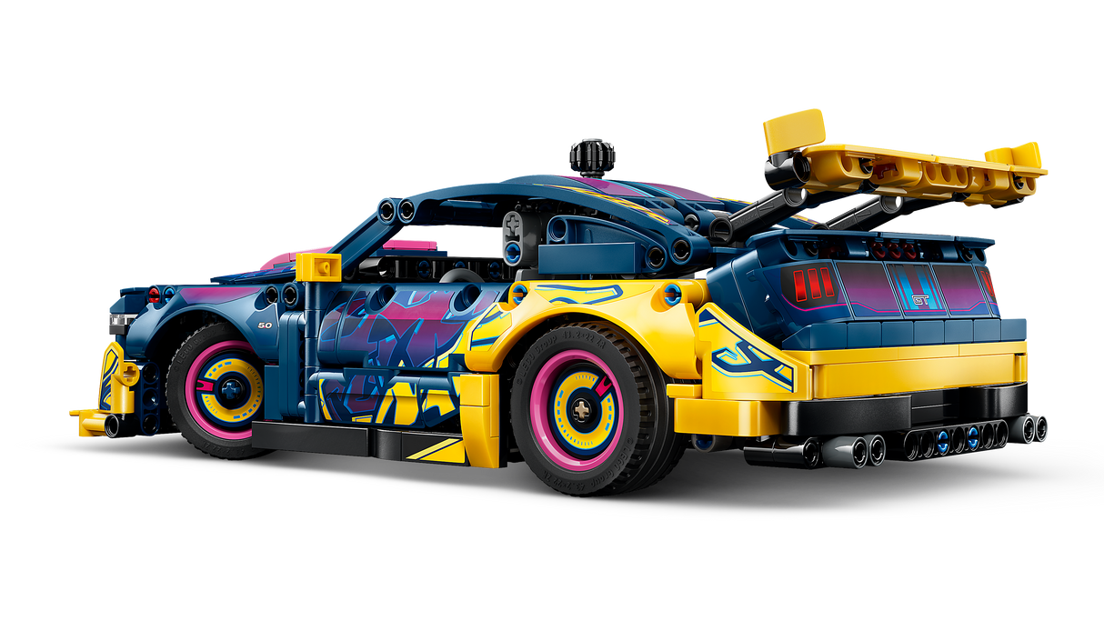 LEGO Technic Custom Garage Ford Mustang GT Car 42236L