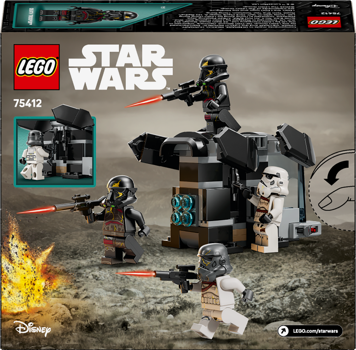 LEGO Star Wars Death trooper & Night Trooper Battle Pac 75412L