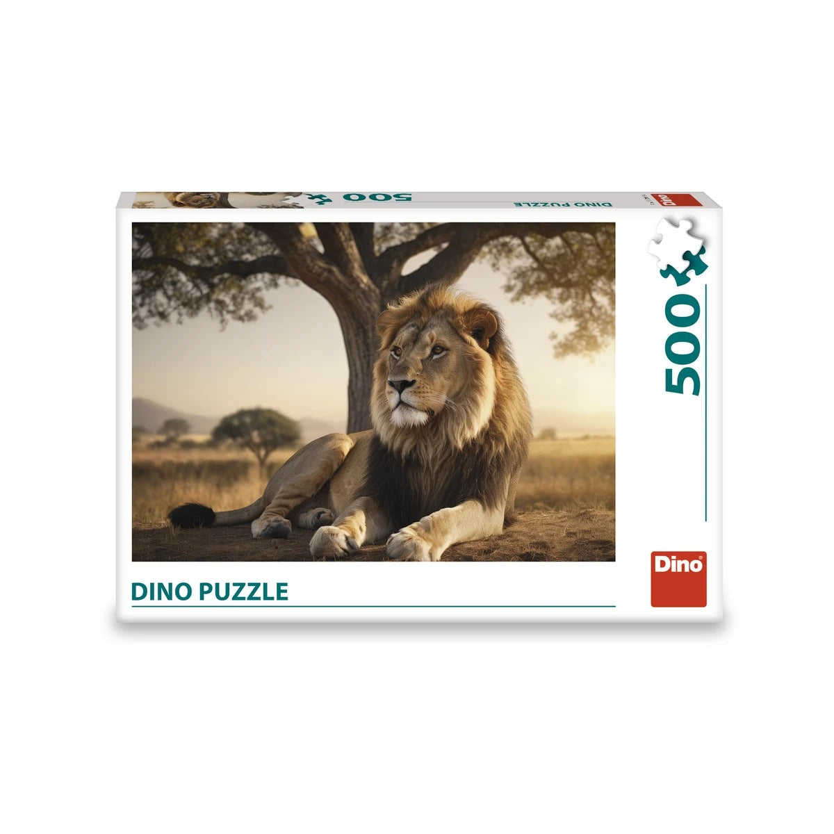 Dino Puzzle 500 Pieces: Resting Lion 50288D