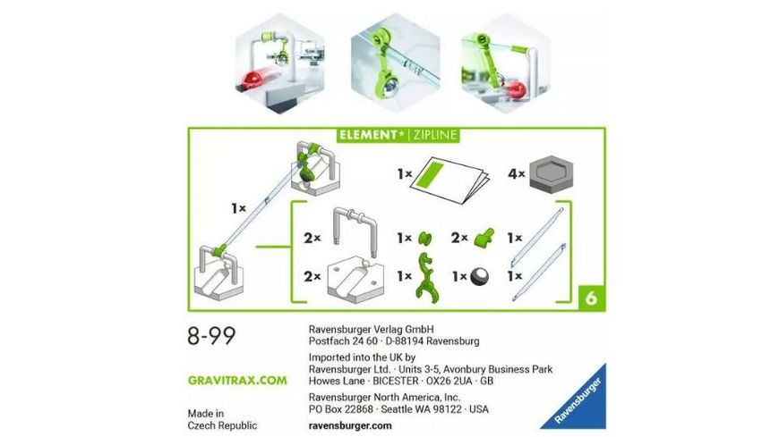 Ravensburger GraviTrax Element Zipline 27472UU