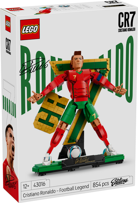 LEGO Editions Cristiano Ronaldo – Soccer Legend 43016L