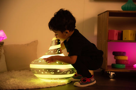 TTS Giant Light & Sound Spinning Top EY11701B