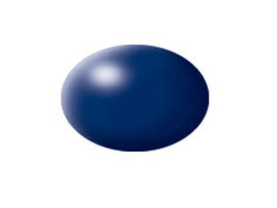 Revell Water Color Paint Dark Blue Solid Silk Matt 36350R