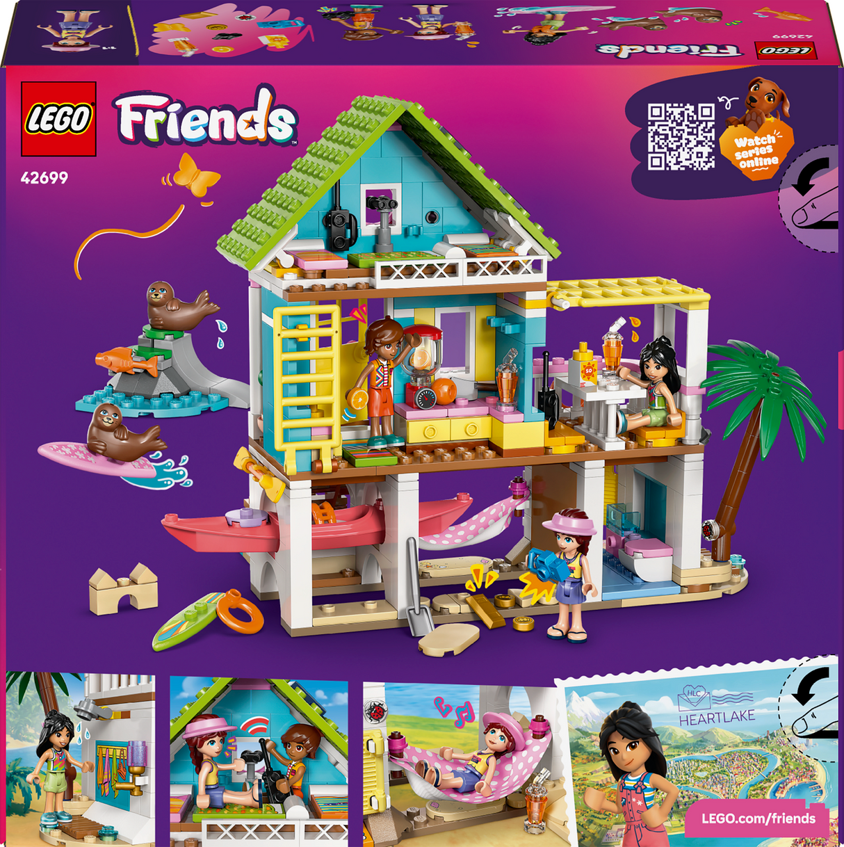 LEGO Friends Beach House with Seals 42699L