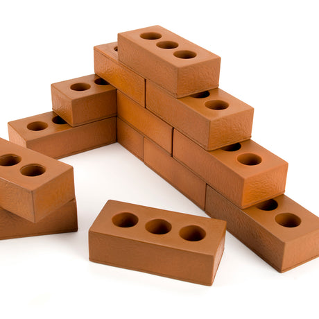 TTS Role Play Foam House Bricks 25pk FPREHBB