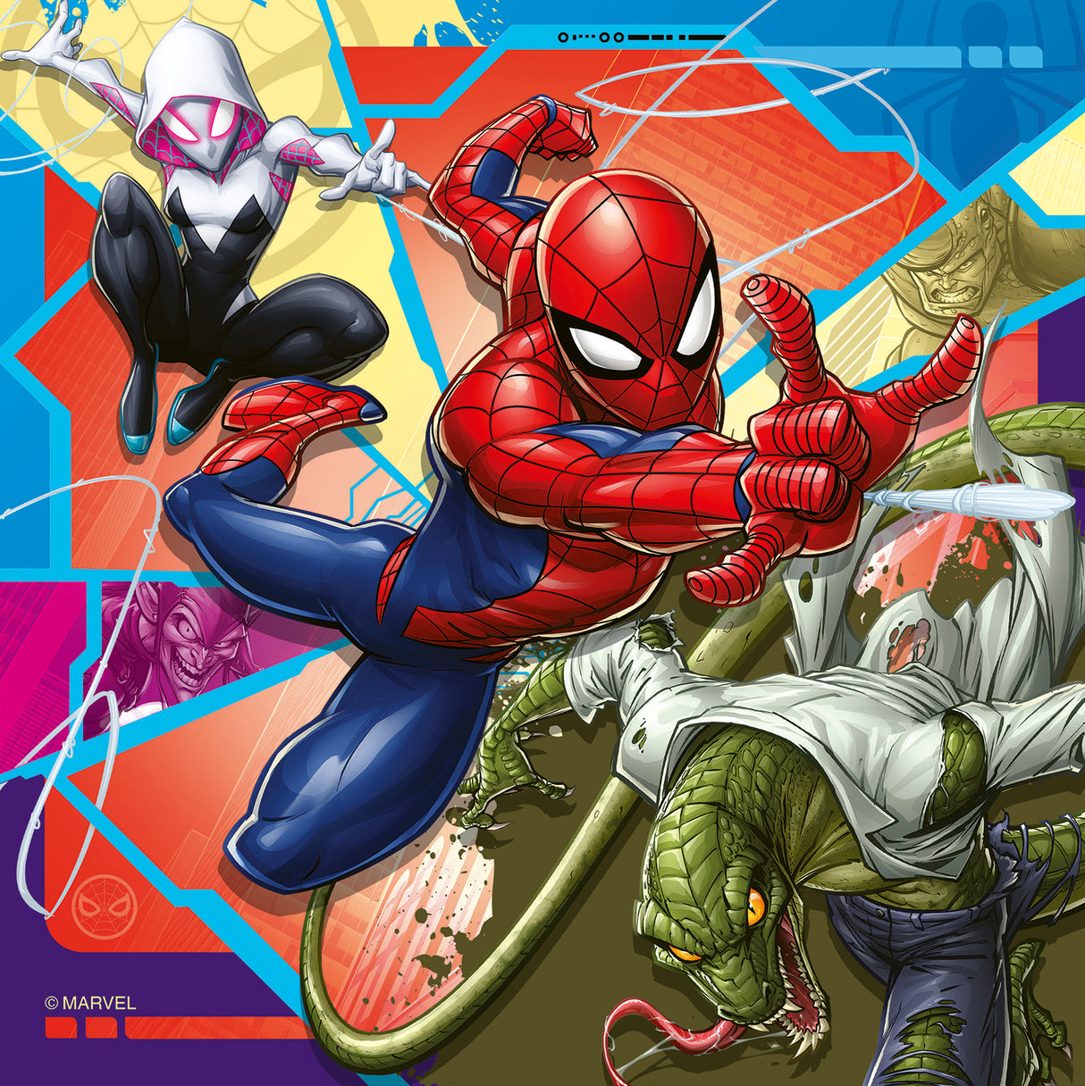 Ravensburger Puzzle 3x49 Pieces: Spider-Man 12004115V