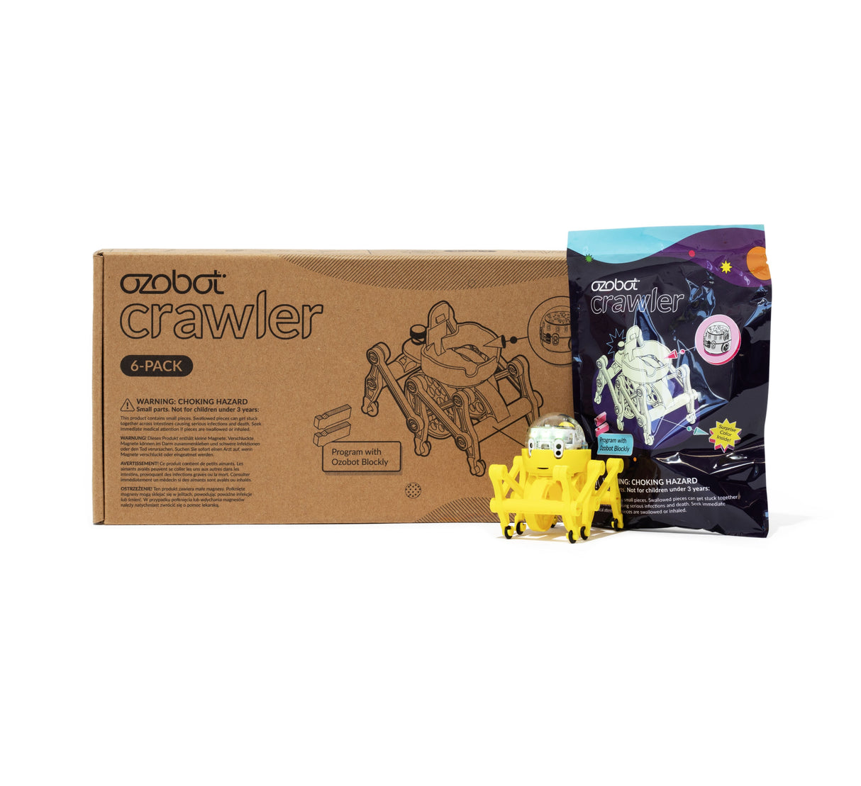 Ozobot Crawler 6 - Pack OZO-035014-01