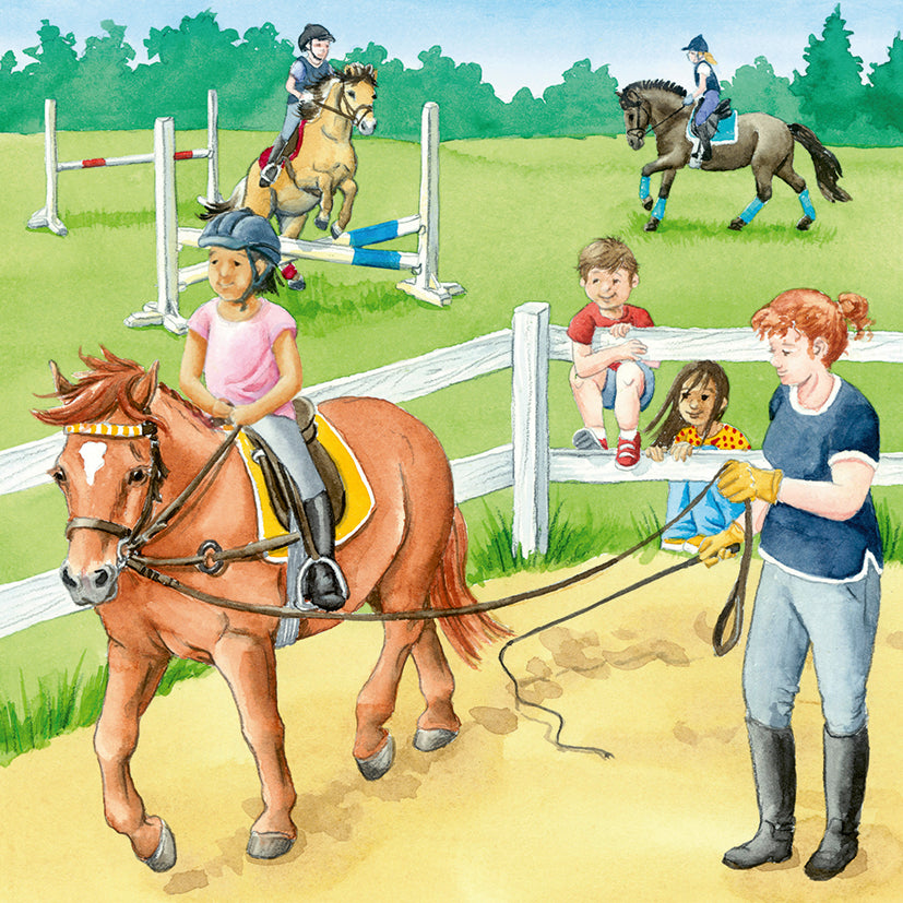 Ravensburger Puzzle 3x49 Pieces: Horses 051298V