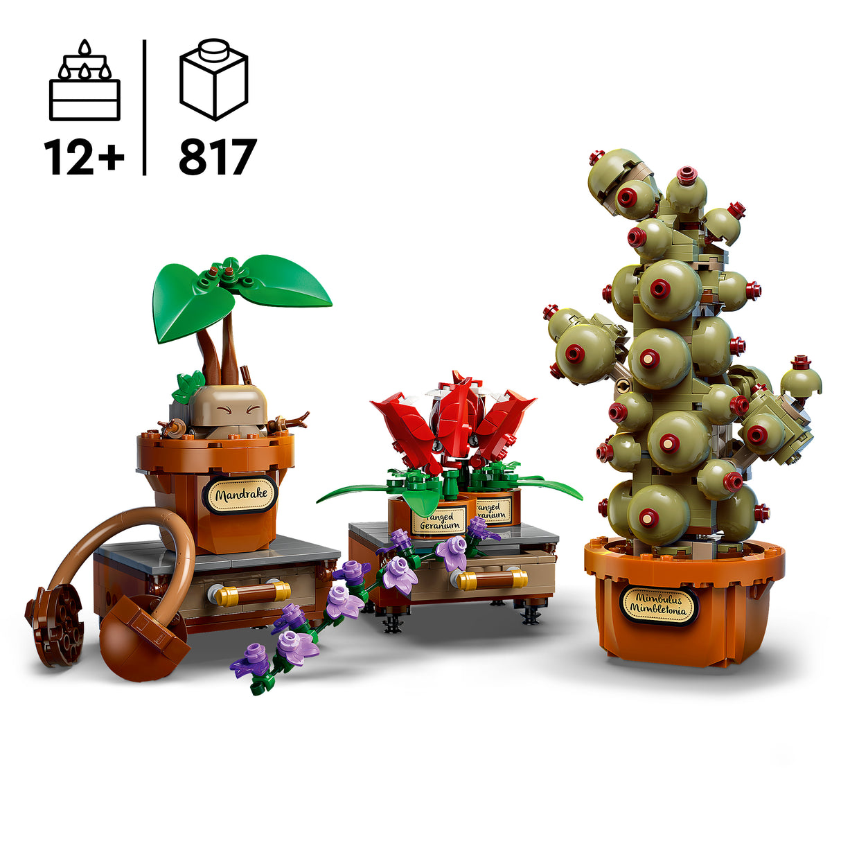LEGO Harry Potter Hogwarts Herbology Plants 76474L