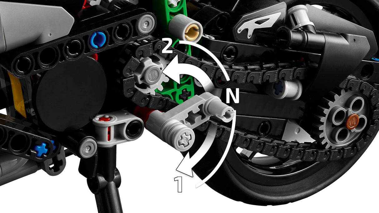 LEGO Technic Kawasaki Ninja H2R Motorcycle 42170L