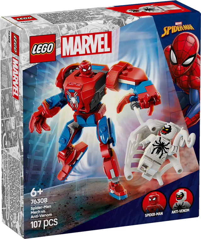 LEGO Super Heroes Spider-Man Mech vs. Anti-Venom 76308L