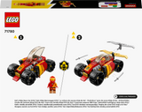 LEGO Ninjago Kai’s Ninja Race Car EVO 71780L