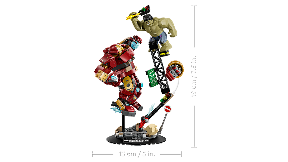 LEGO Super Heroes Epic Battle: Hulkbuster vs. The Hulk 76343L
