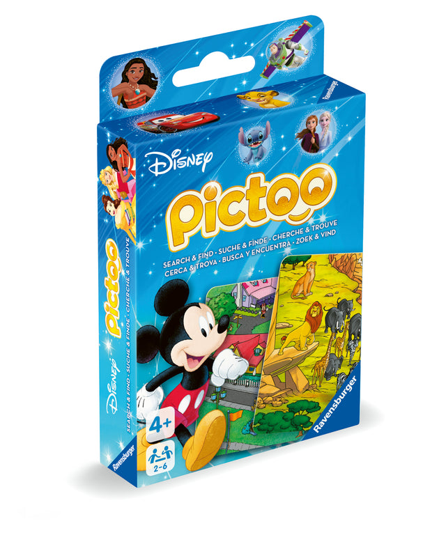 Ravensburger Pictoo Card Game: Disney 23478U