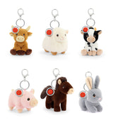 Keel Toys Keeleco Bag Charm: Farm, 12 cm - 6 designs BC4450K