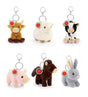 Keel Toys Keeleco Bag Charm: Farm, 12 cm - 6 designs BC4450K