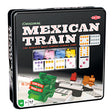 Tactic Board Game  Mexican Train - Tin Box 54005T