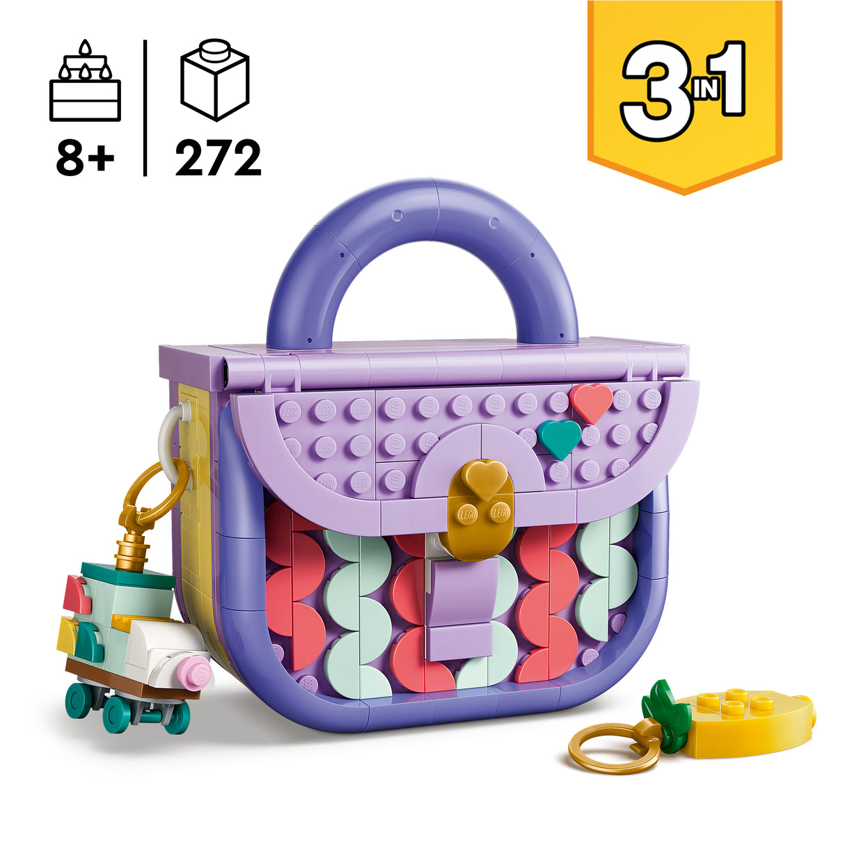 LEGO Creator Art Fashion Bag with Storage 31391L
