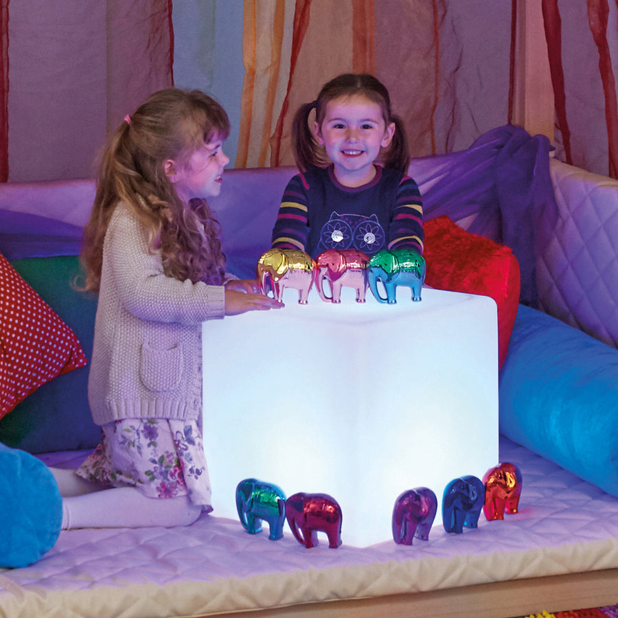 TTS Sensory Colour Changing Light Up Cube EY07230B