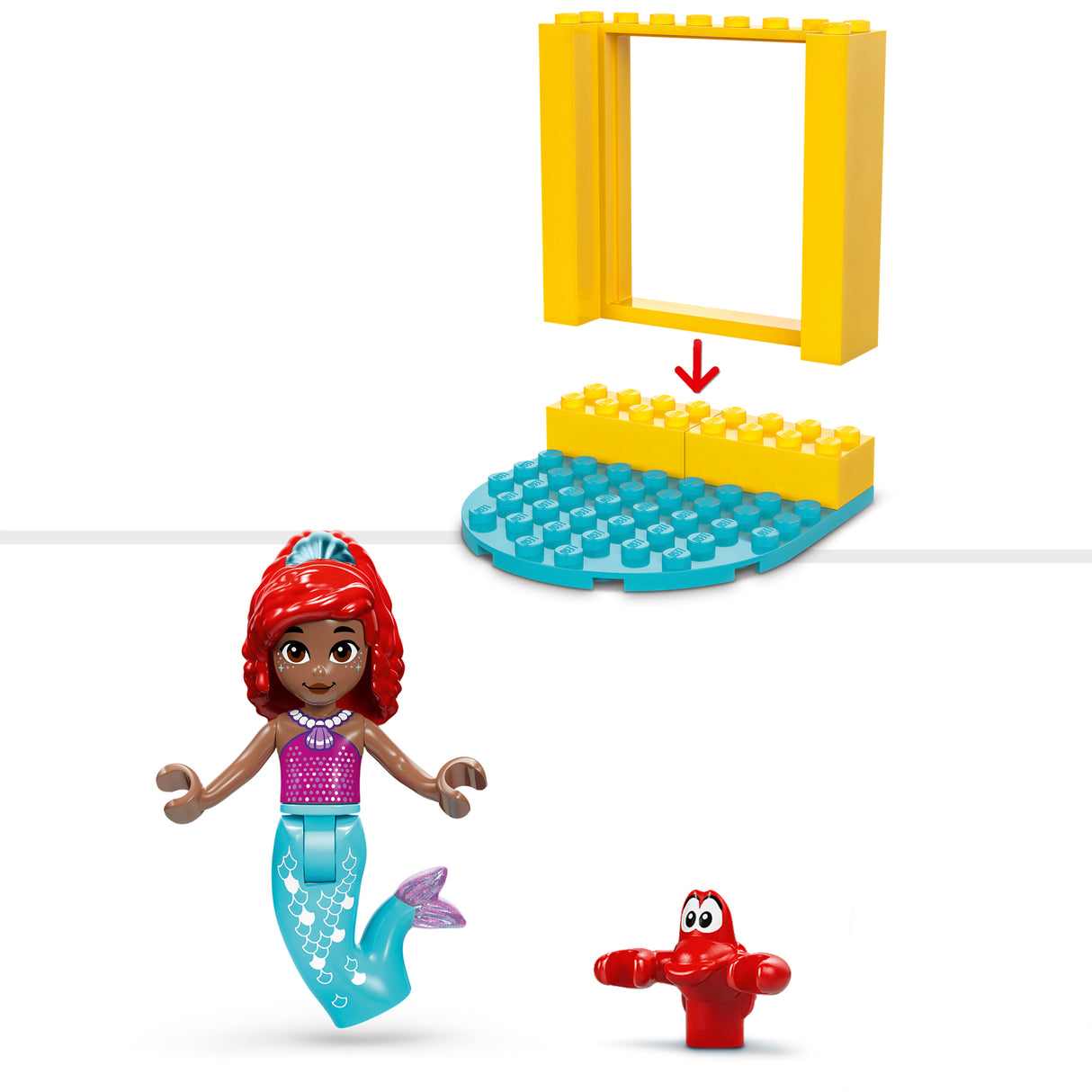 LEGO Disney Ariel's Music Stage 43235L