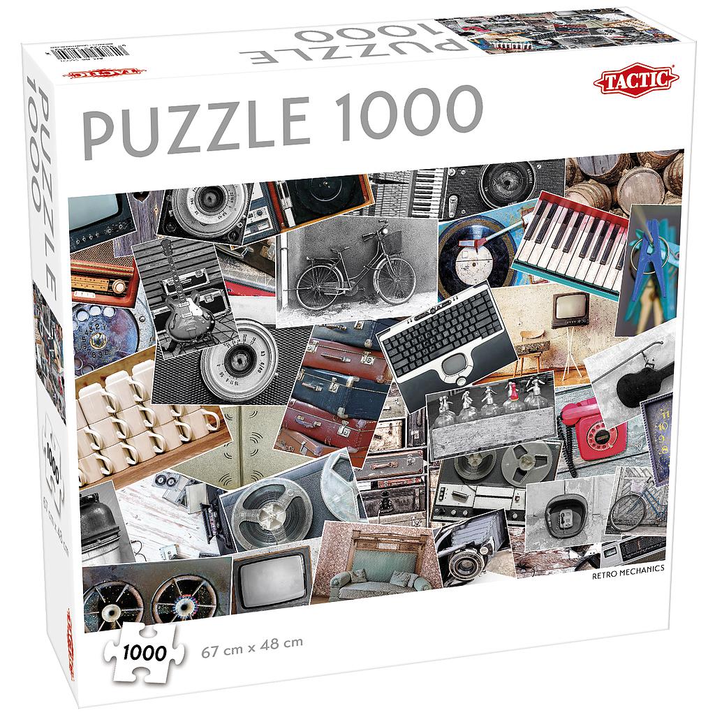 Tactic Puzzle 1000 pc Retro Square 56991T
