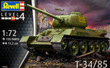 Revelli Plastic Model T-34/85 Scale: 1:72 03302R