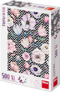 Dino Puzzle 500 pc Flowers 51405D